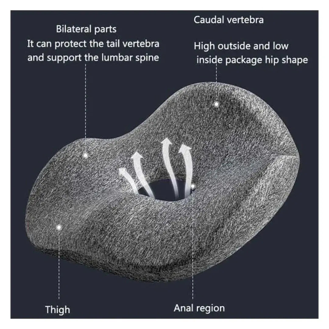 Buy Orthopedic memory foam posture seat cushion Qatar!