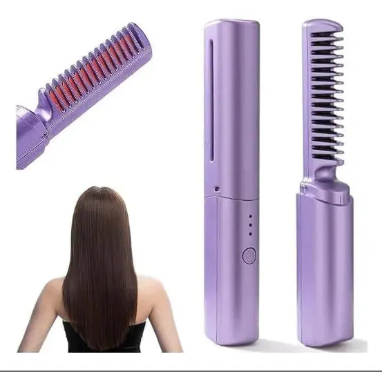 Buy Portable Hair Straightener Comb Online Qatar!