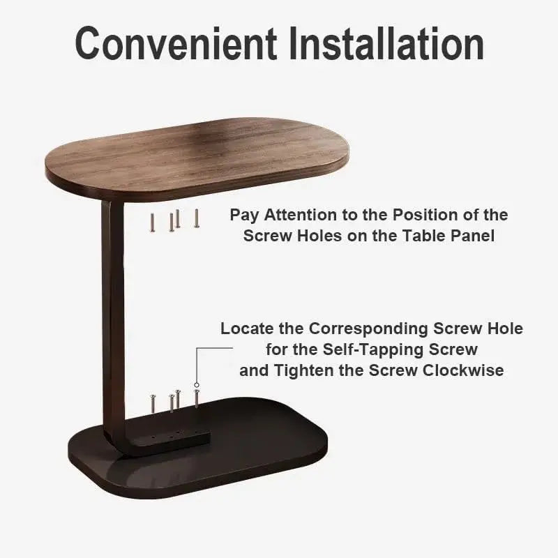 Buy Portable Mini C-Shaped Tea Table Price Online Qatar!