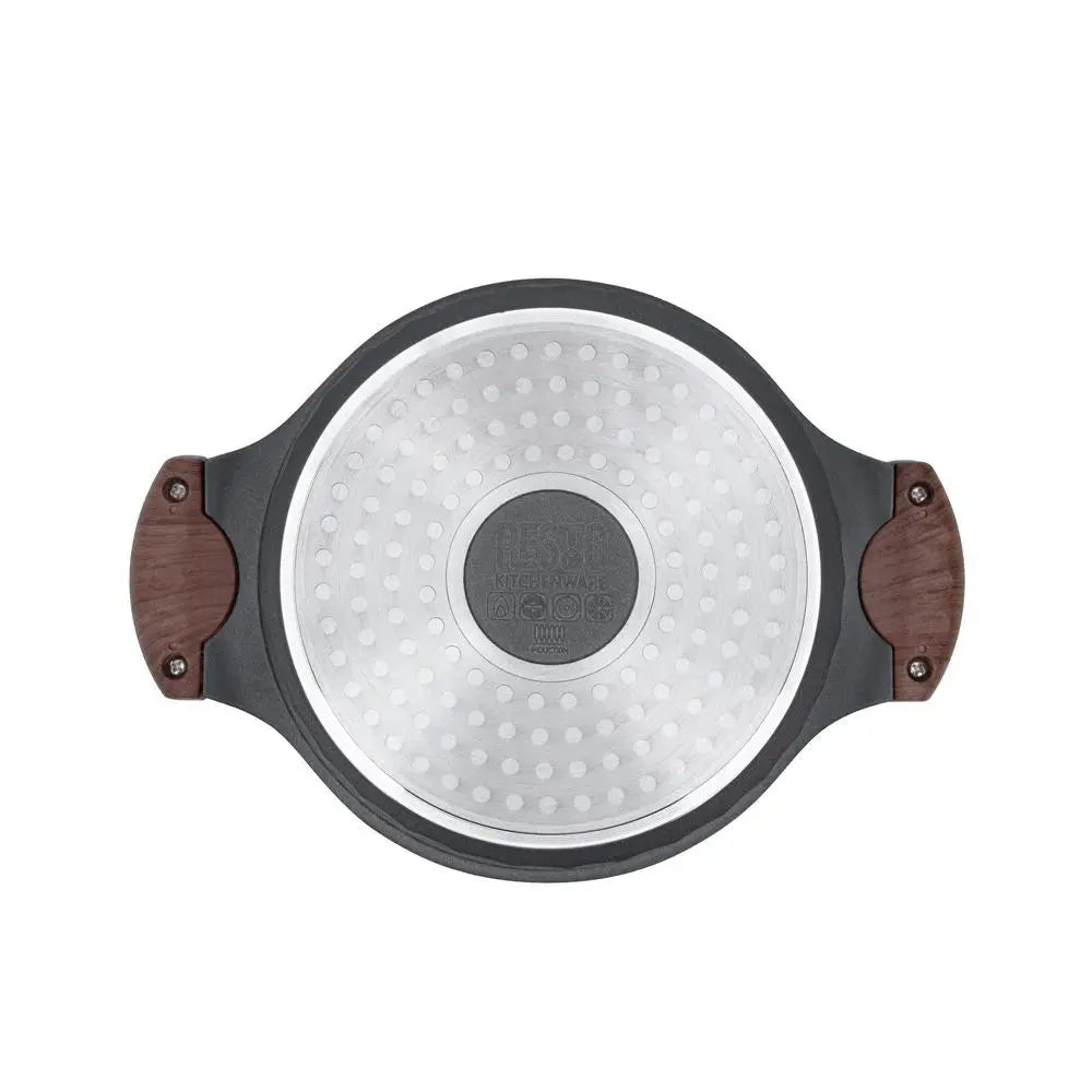 Buy RESTO 93501 Casserole with lid -9.5 CM 2.6/6L Qatar