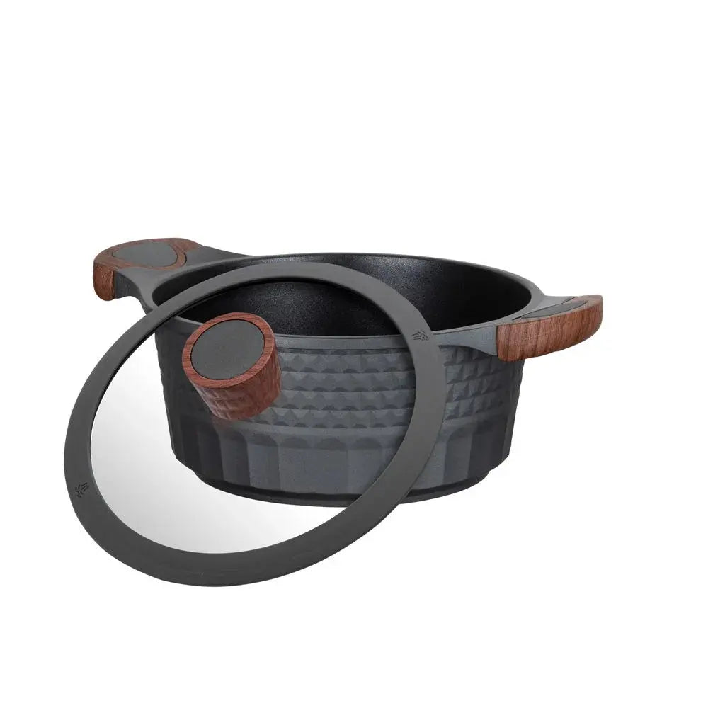 Buy RESTO 93501 Casserole with lid -9.5 CM 2.6/6L Qatar