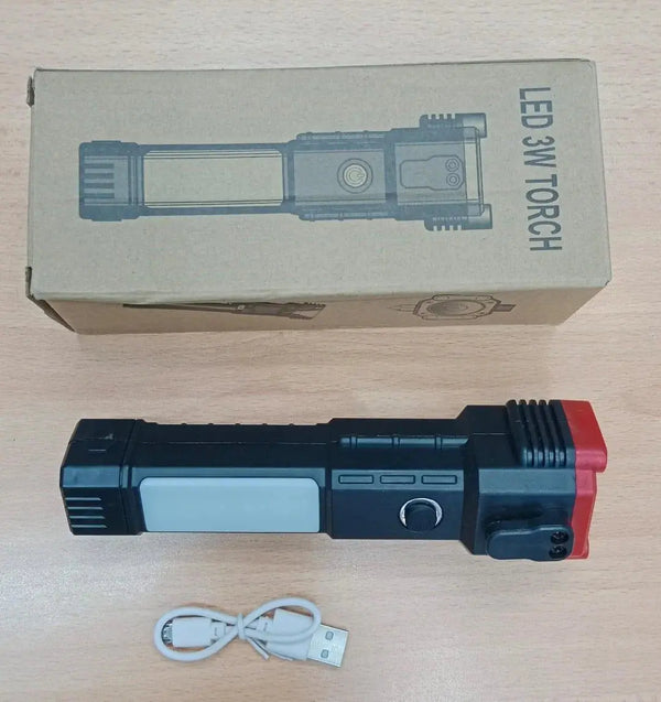 Buy Rechargeable LED Torch Price Online in Qatar!