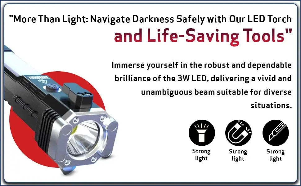 Buy Rechargeable LED Torch Price Online in Qatar!
