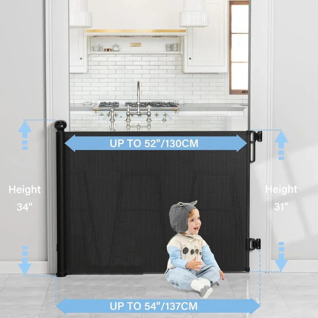 Buy Retractable Baby Safety Gate for Stairs & Doors in Qatar 