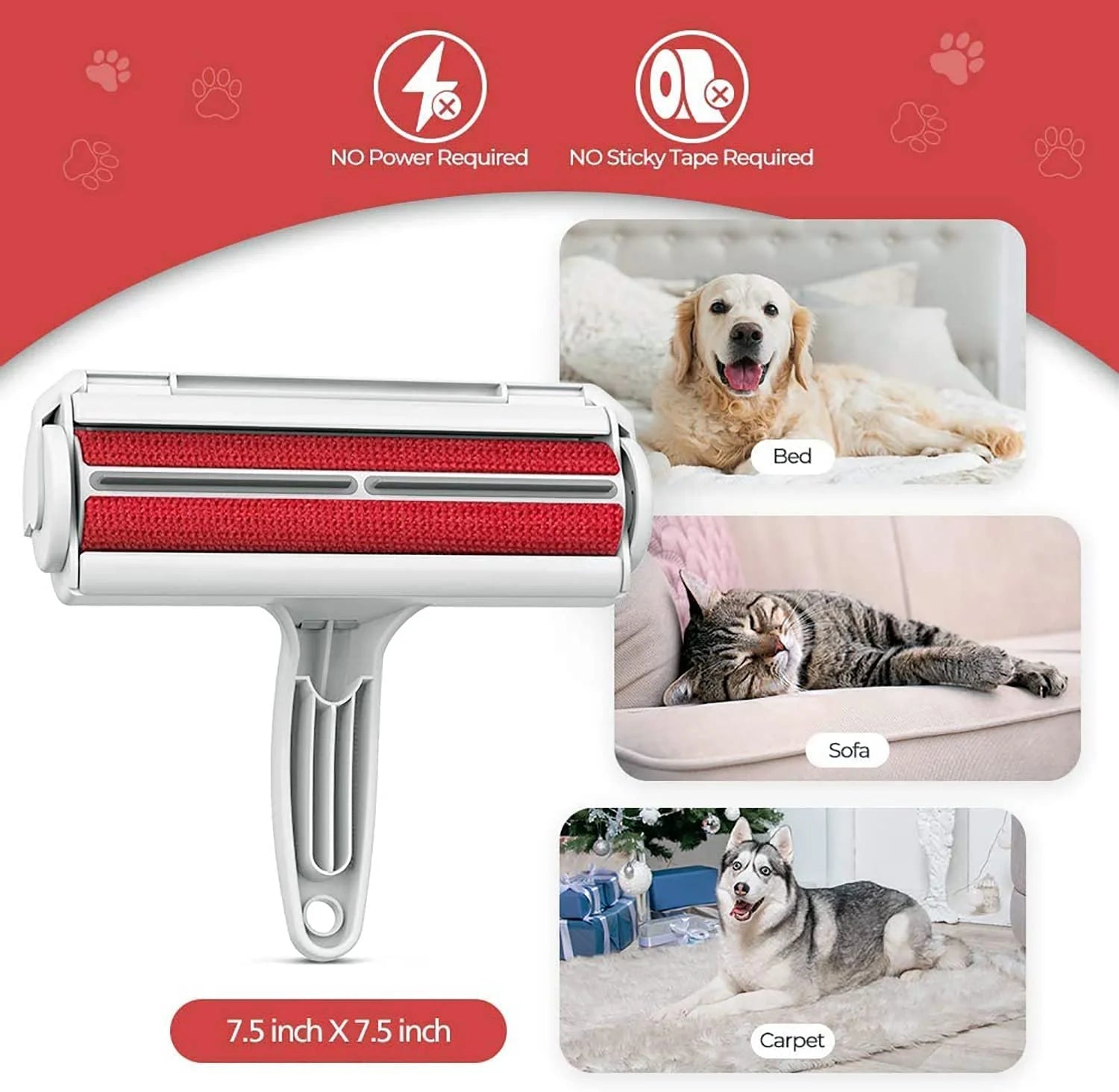 Buy Reusable Pet Hair Remover Price Online in Qatar!