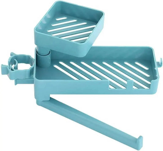 Buy Rotating Faucet Rack – Double-Layer Drain Storage