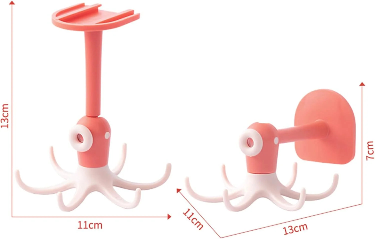 Buy Rotating Wall Hooks Holder Price Online Qatar!