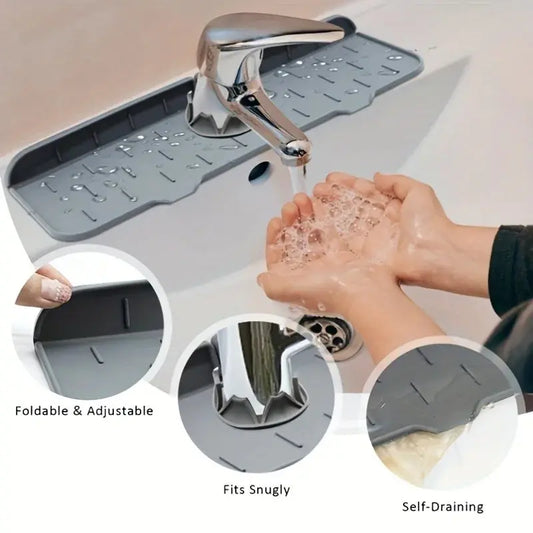 Buy Silicone Faucet Drainer Mat-Sink Protector Qatar!