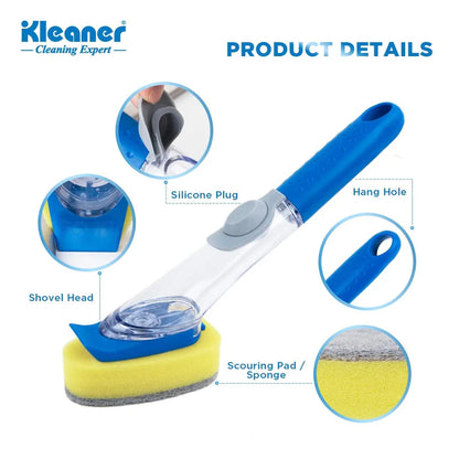 Buy Soap Dispensing Dish Brush Price in Qatar!