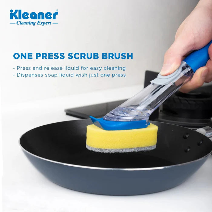 Buy Soap Dispensing Dish Brush Price in Qatar!