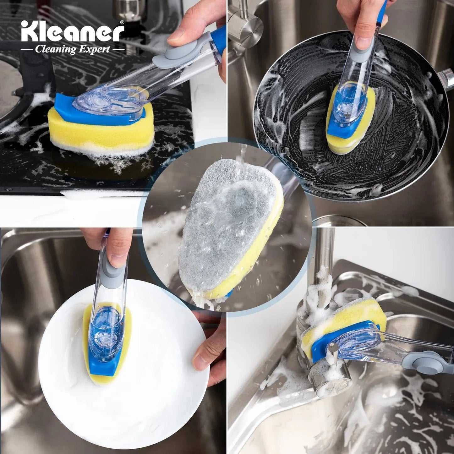 Buy Soap Dispensing Dish Brush Price in Qatar!