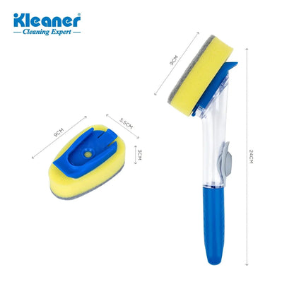 Buy Soap Dispensing Dish Brush Price in Qatar!