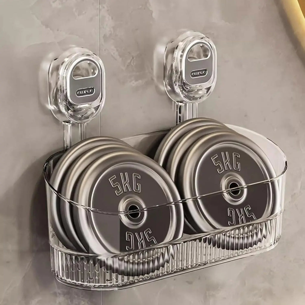 Wall mounted No-Drill Suction Storage Box Price Qatar