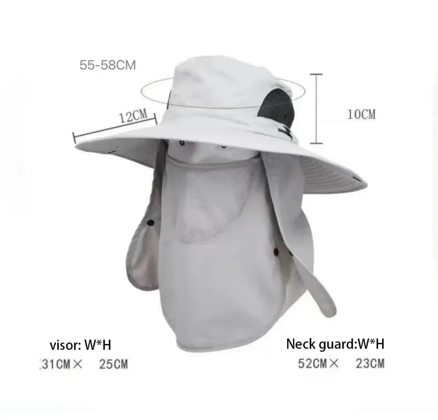 Buy Sun Protection Hat for face & neck Online Qatar