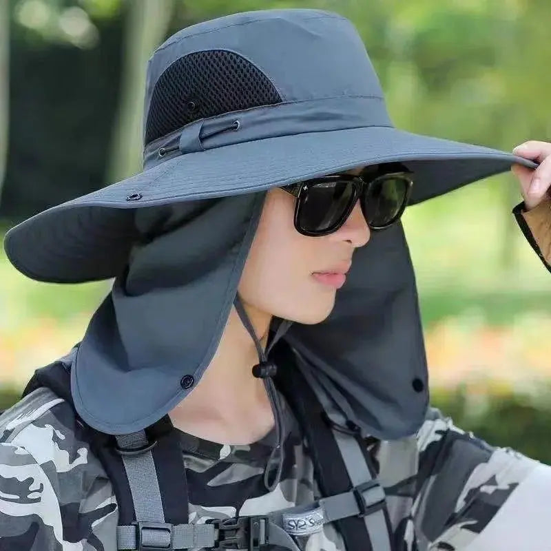Buy Sun Protection Hat for face & neck Online Qatar