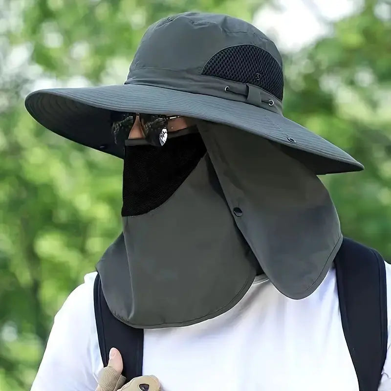 Buy Sun Protection Hat for face & neck Online Qatar