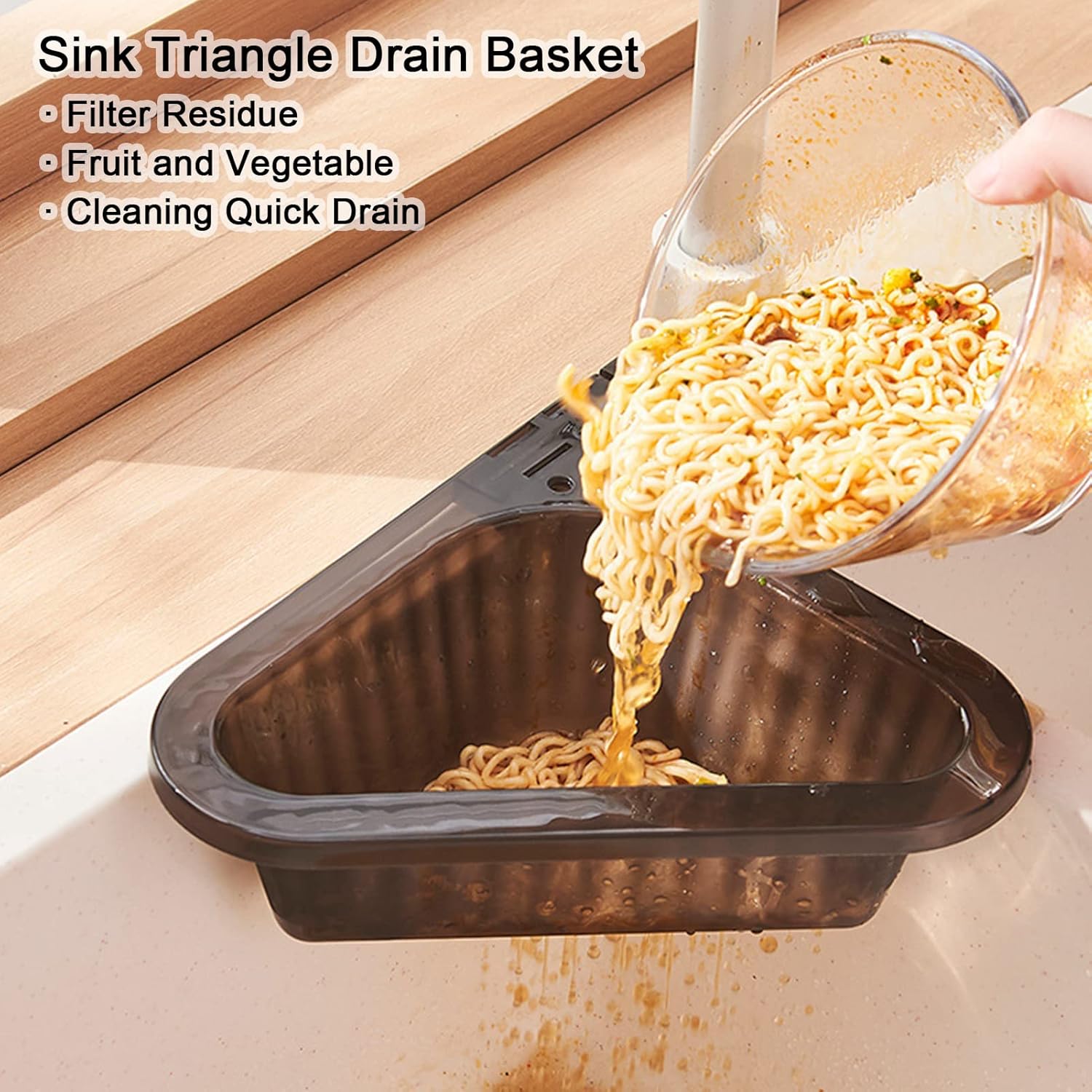 Buy Telescopic Sink Drain Basket – Kitchen Rack Qatar