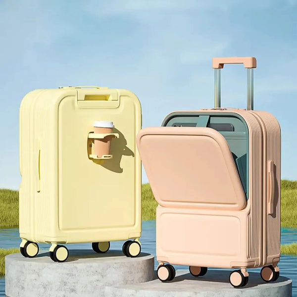 Buy Trolley Case with Laptop Storage & Cup Holder Qatar