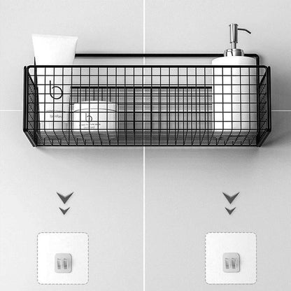 Buy Wall-Mounted Bathroom Shelf Hanging Basket Qatar