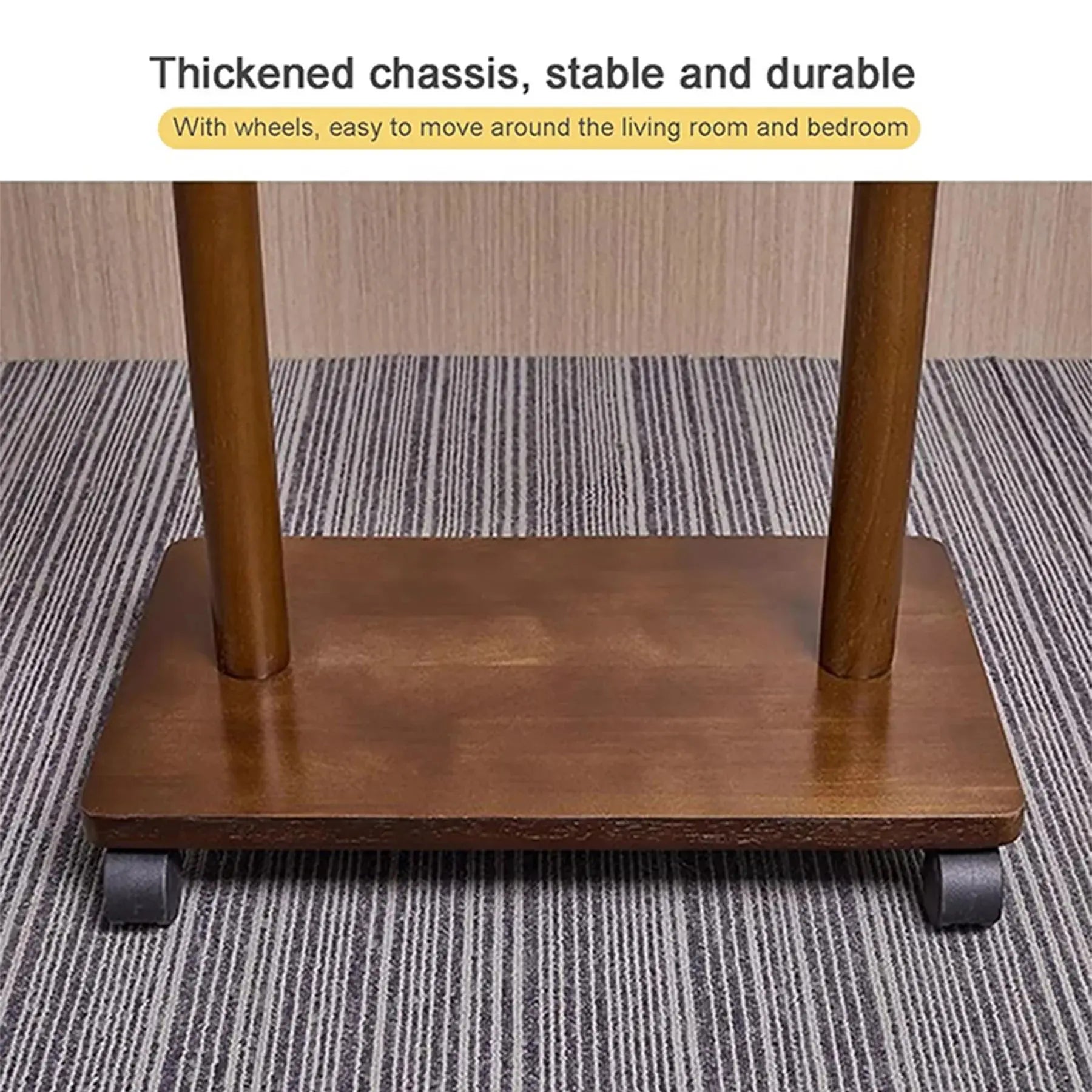 Buy Wooden Coat Stand with wheel Price Online Qatar