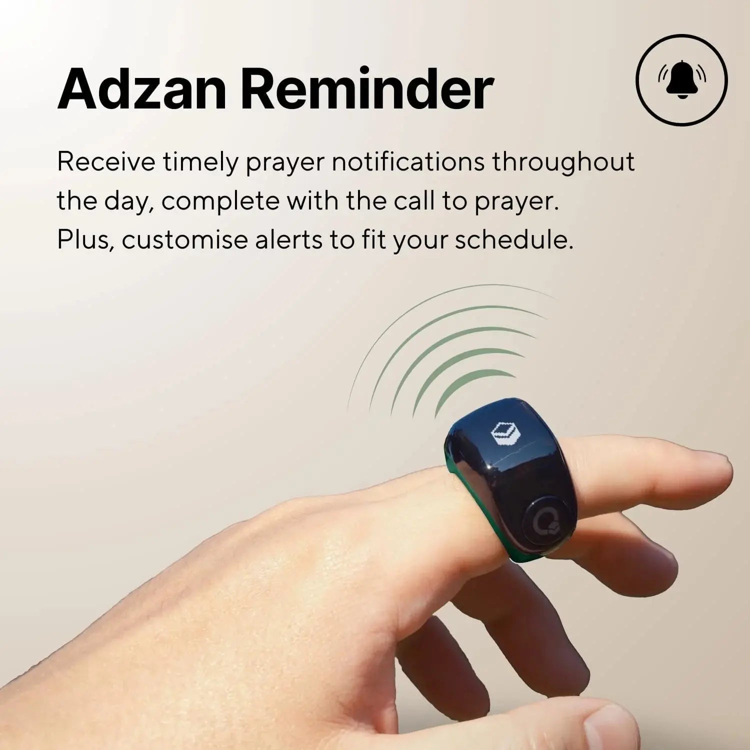 Buy Zikr Ring Jood - Smart Tasbih Ring Online Qatar!