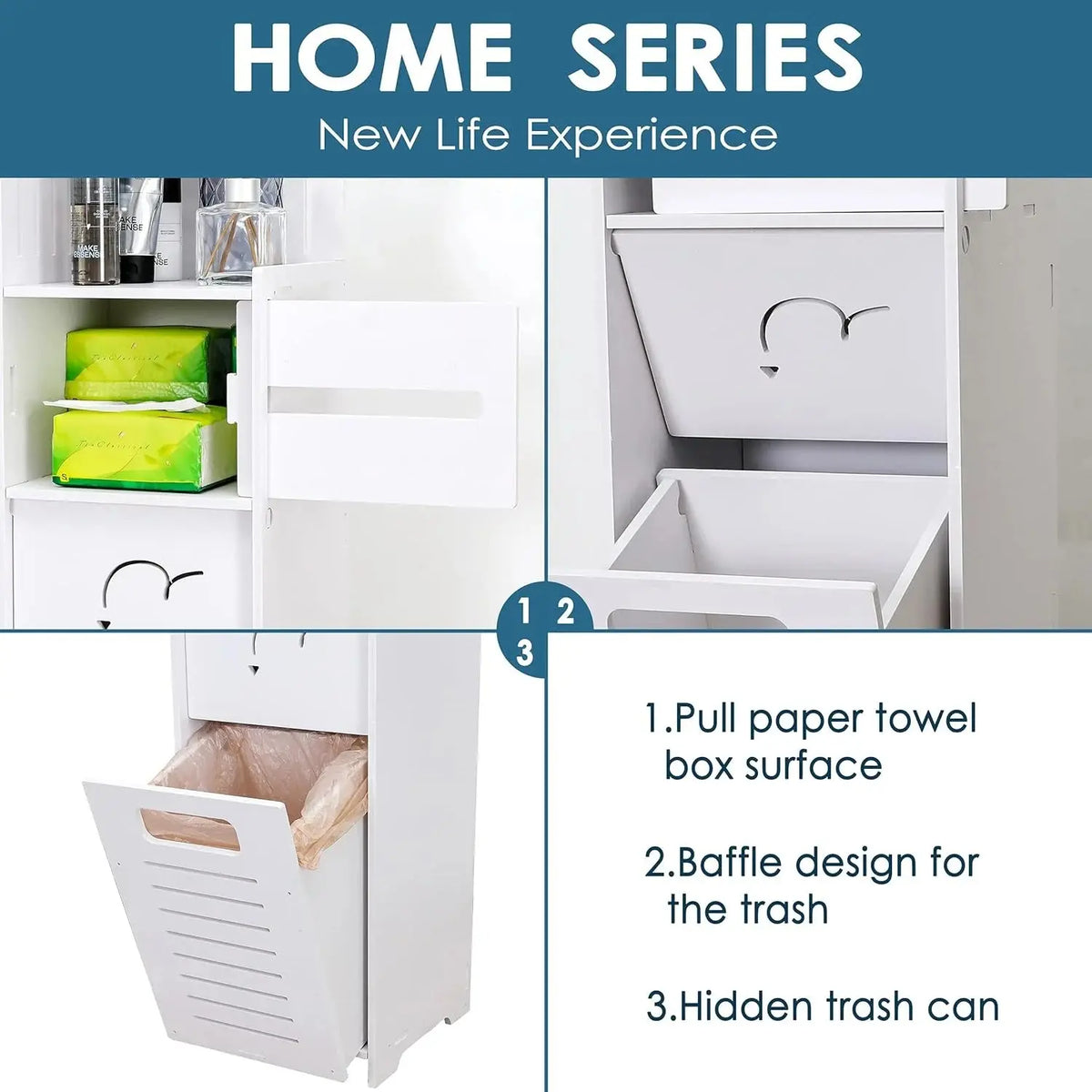 Bathroom Storage Cabinet Shelf Organizer Price Qatar