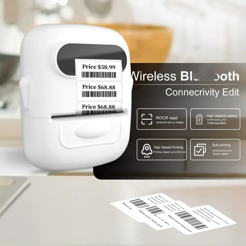 Buy p50 Portable Pocket Label Mini Printer Machine Qatar