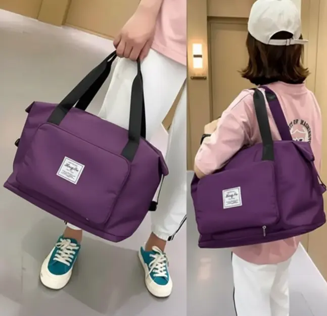 Large Capacity Foldable Travel Duffle Bag Scrollcart Qatar 