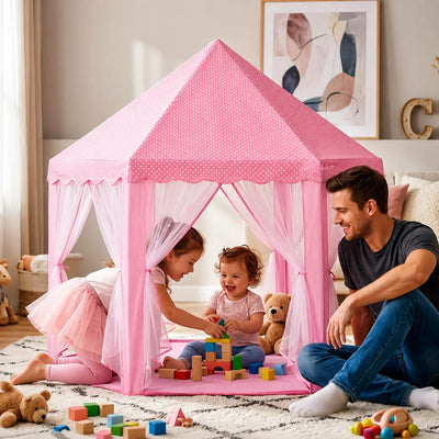 Castle Doll House for Kids – Play Tent For Childrens Scrollcart Qatar 
