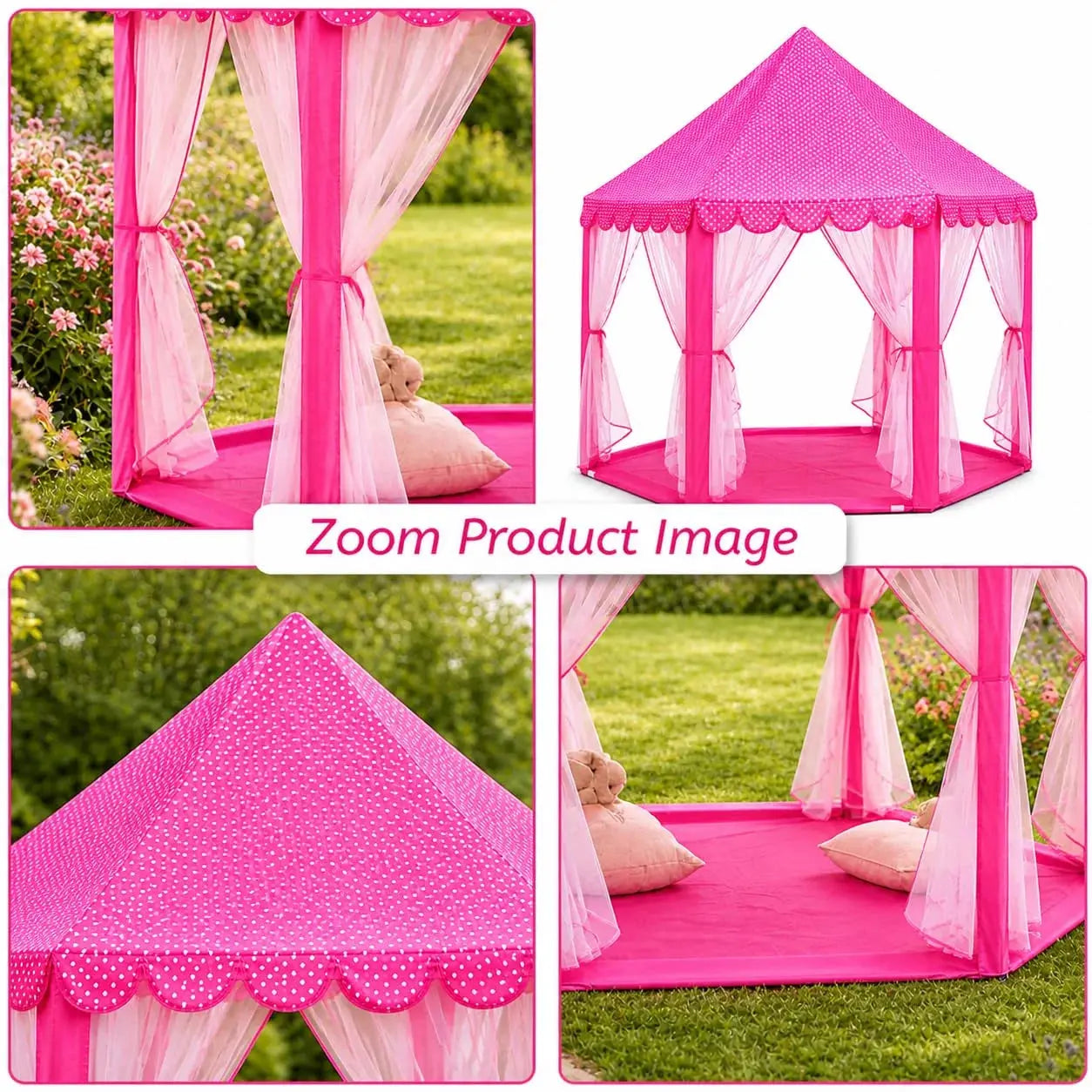 Castle Doll House for Kids – Play Tent For Childrens Scrollcart Qatar 