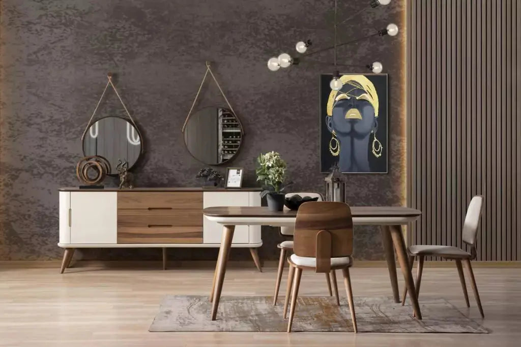 Chello Dining Room Set - table full set