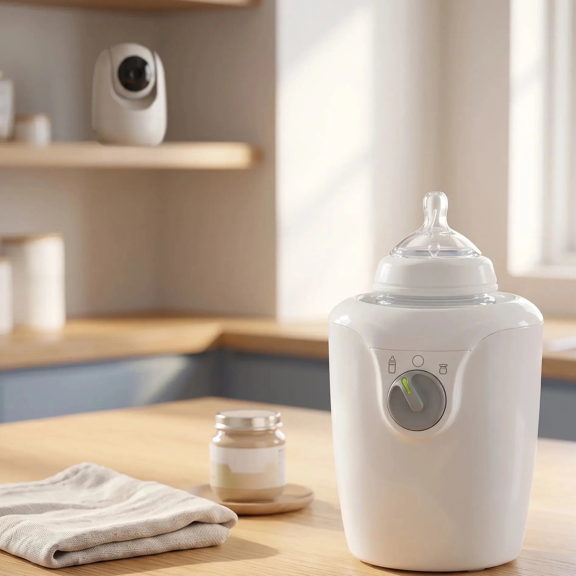 Chicco Home Baby Bottle Warmer & Food Jar Heater Birkath 