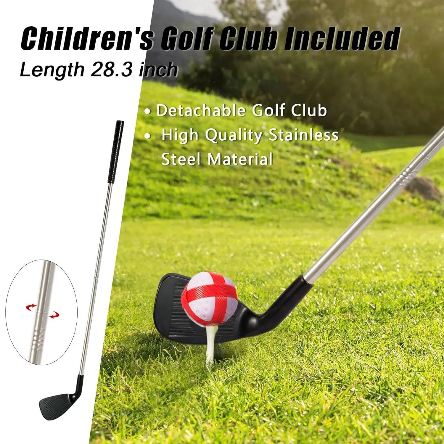 Chipping Dart Golf Practice Mat Game – Indoor & Outdoor Training Set United 