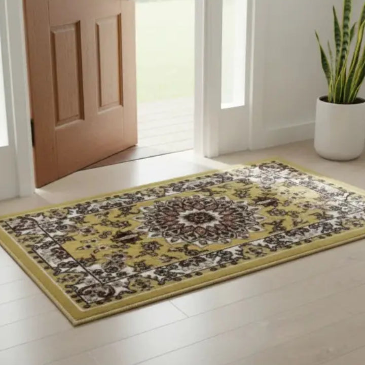 Classic-Yellow-Floral-Area-Rug-_-Elegant-Living-Room-Mat-Silk-Gallery-223926025 78