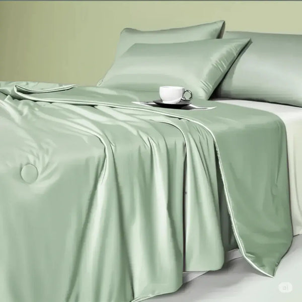 Cooling Quilt Blanket – Breathable, Hypoallergenic & Easy to Clean - Scrollcart Qatar