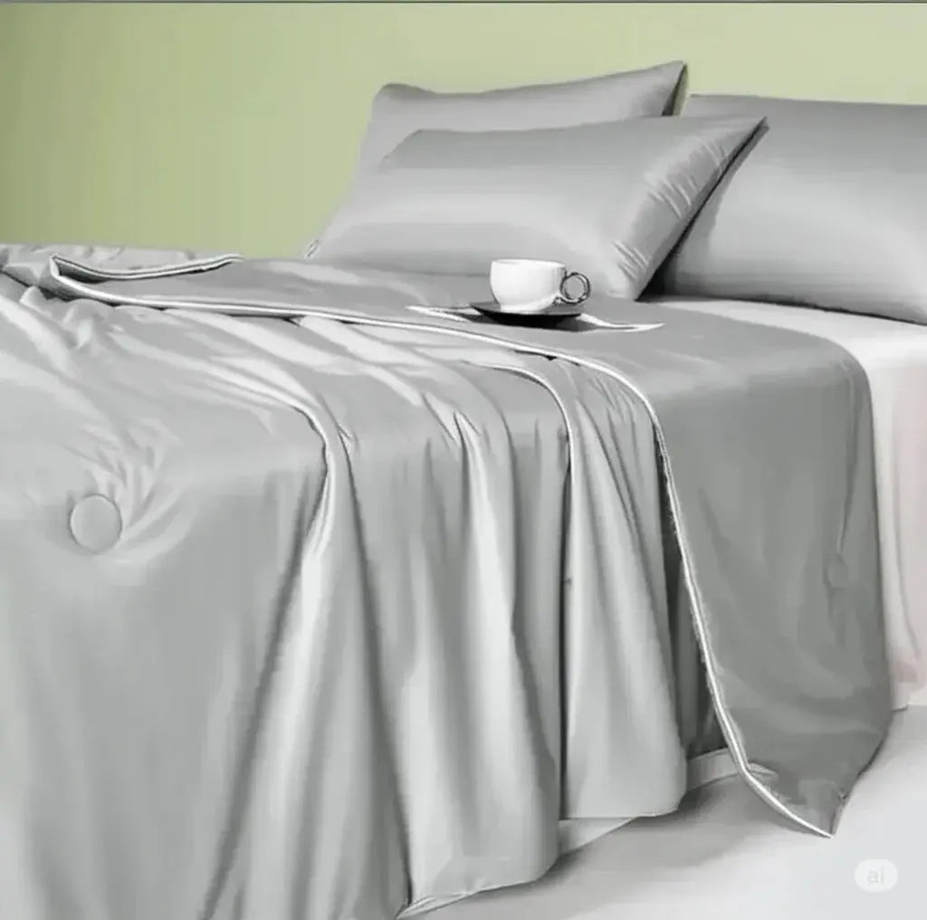 Cooling Quilt Blanket – Breathable, Hypoallergenic & Easy to Clean - Scrollcart Qatar