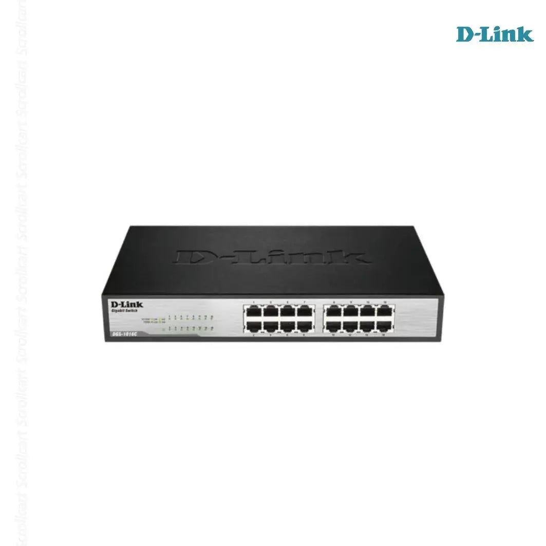 D-Link 16-Port Gigabit Ethernet Switch – Rack mountable