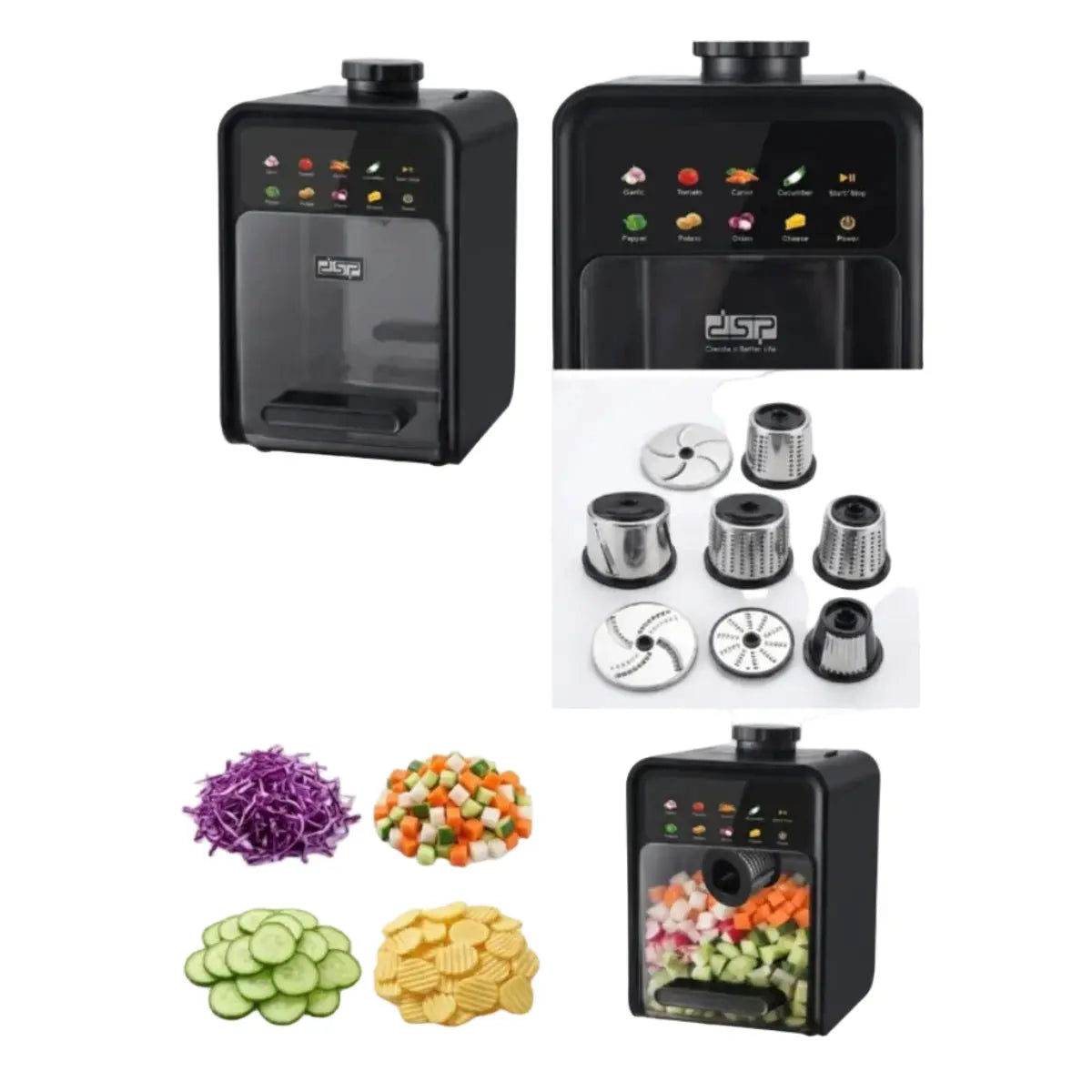 9-in-1 Salad Maker-Multifunction Food Processor Doha Qatar