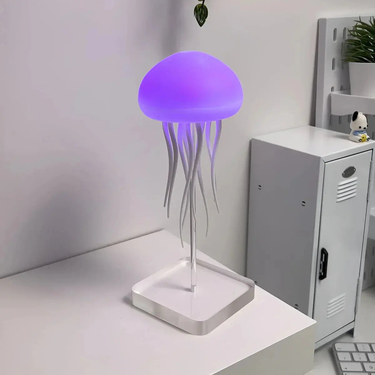 Dancing Jellyfish Mood Light Lamp – RGB LED Sound-Activated Ambient Lamp Scrollcart Qatar 