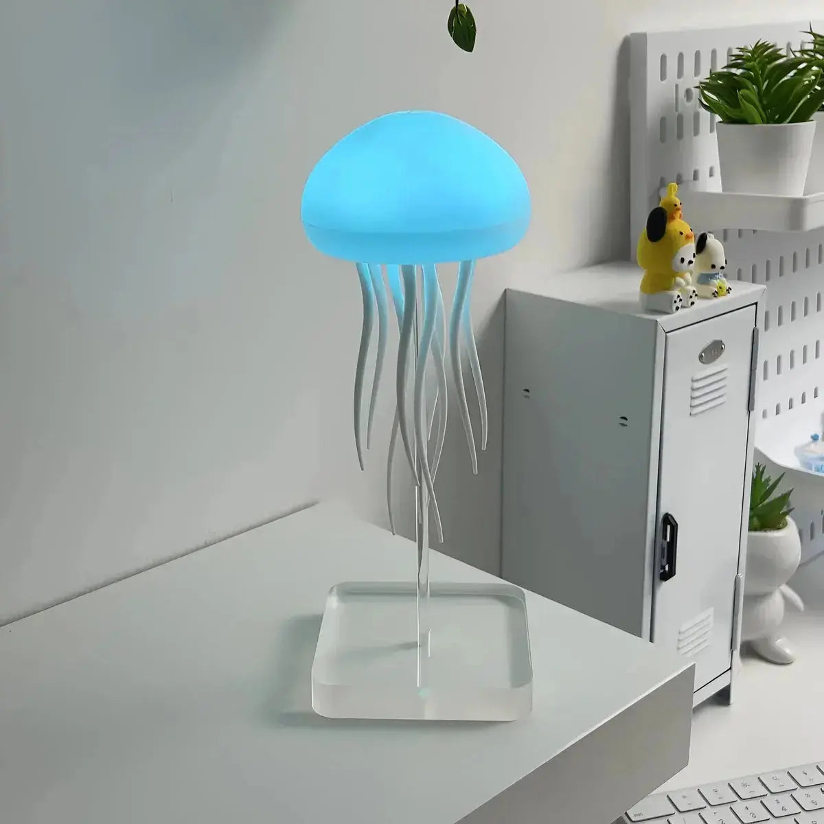 Dancing Jellyfish Mood Light Lamp – RGB LED Sound-Activated Ambient Lamp Scrollcart Qatar 