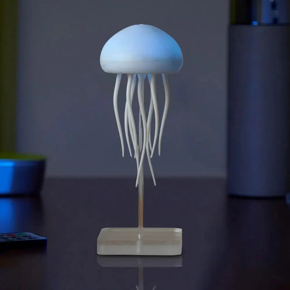 Dancing Jellyfish Mood Light Lamp – RGB LED Sound-Activated Ambient Lamp Scrollcart Qatar 
