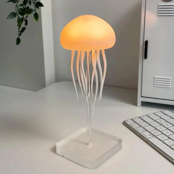 Dancing Jellyfish Mood Light Lamp – RGB LED Sound-Activated Ambient Lamp Scrollcart Qatar 