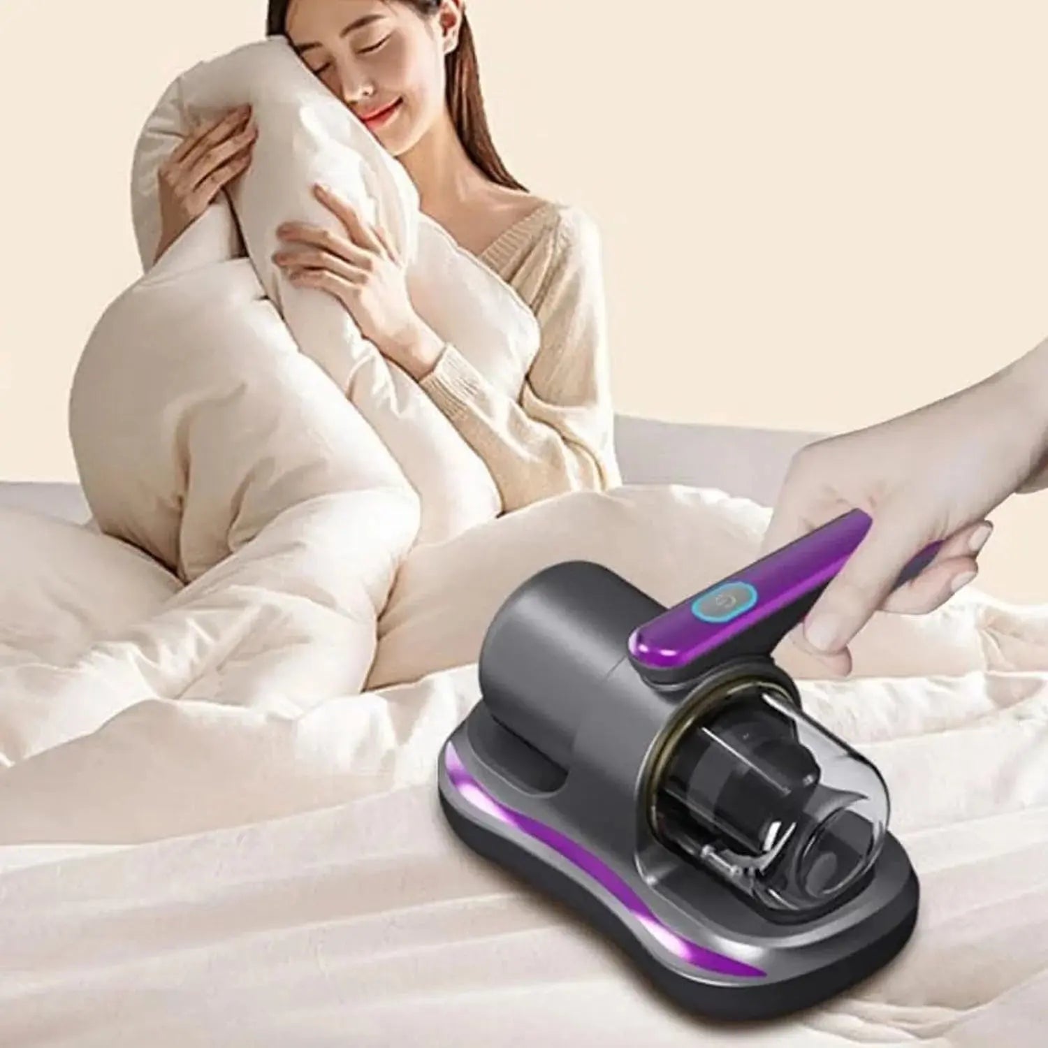 Deep Mattress & Sofa Vacuum Cleaner for Dust and Mite Removal – Cordless Handheld HEPA – Doha Qatar