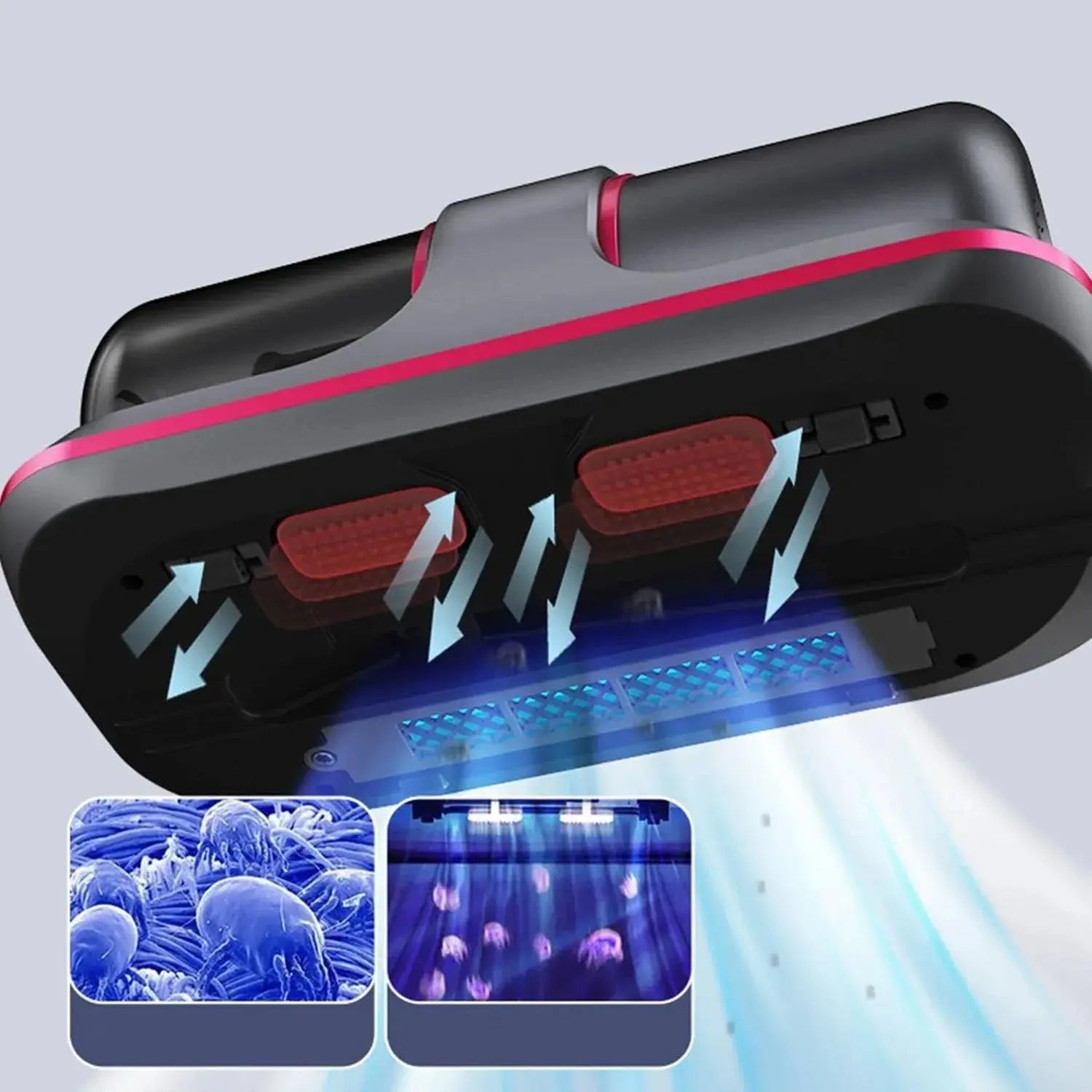 Deep Mattress & Sofa Vacuum Cleaner for Dust and Mite Removal – Cordless Handheld HEPA – Doha Qatar