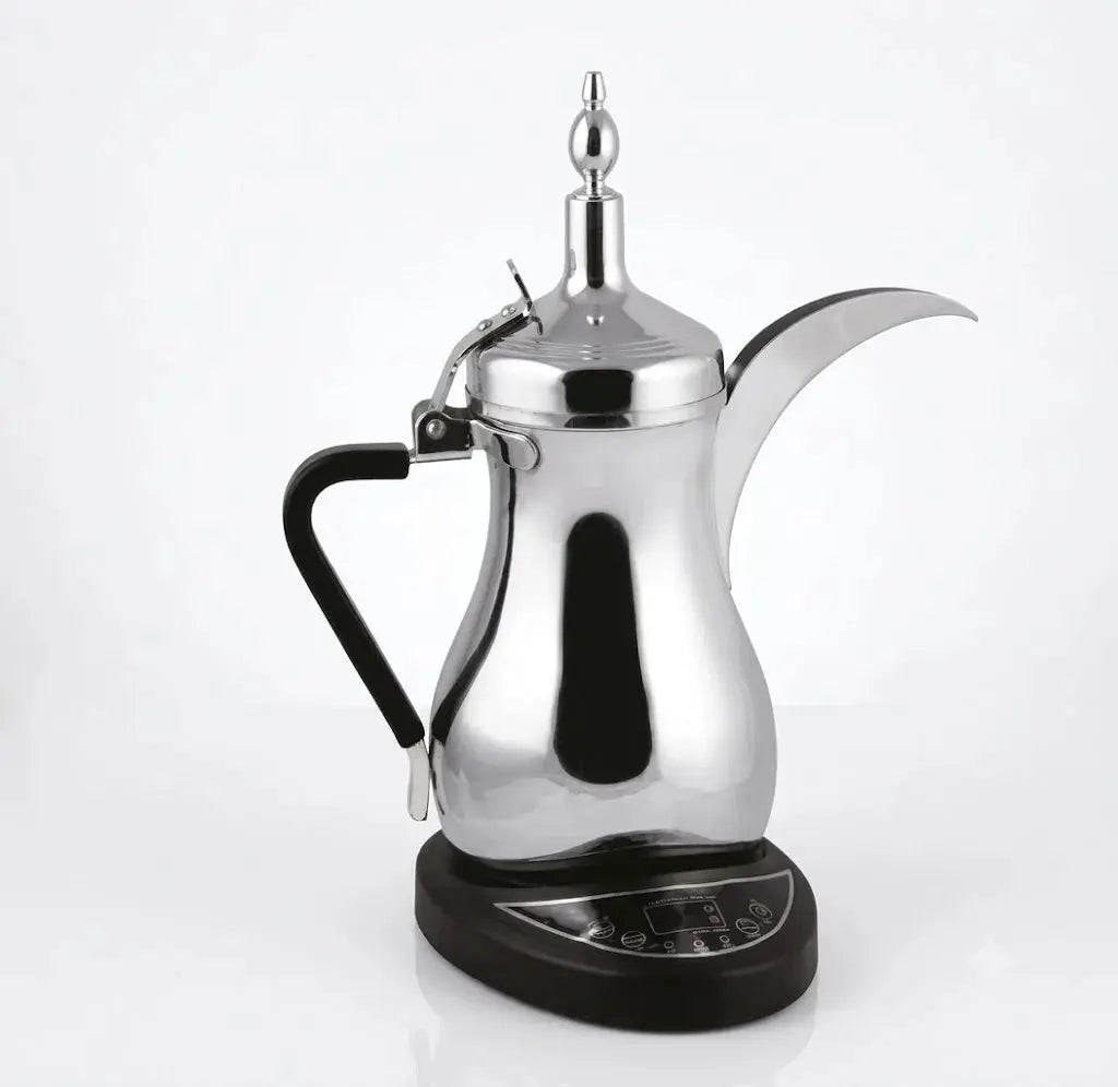Denx 1L Coffee Pot Set DX2045 – 800W Stainless Steel Electric Coffee & Tea Maker Scrollcart Qatar 