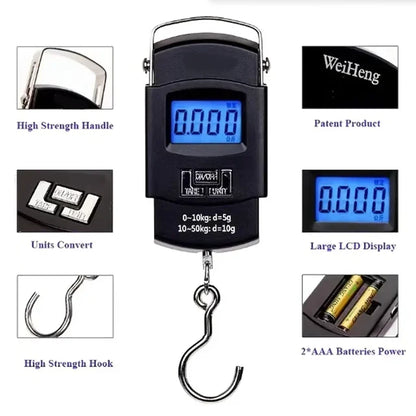 Details Description - Digital Weight Hanging Scale - 50 kg Capacity