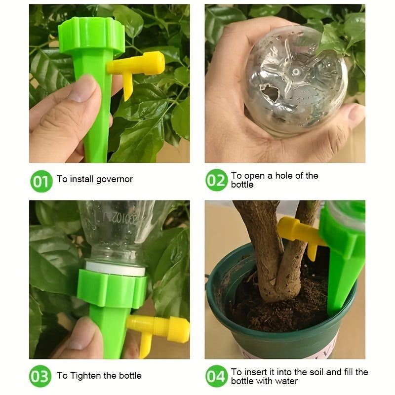 10 Pcs Automatic Plants Water Adjustable Control System 2