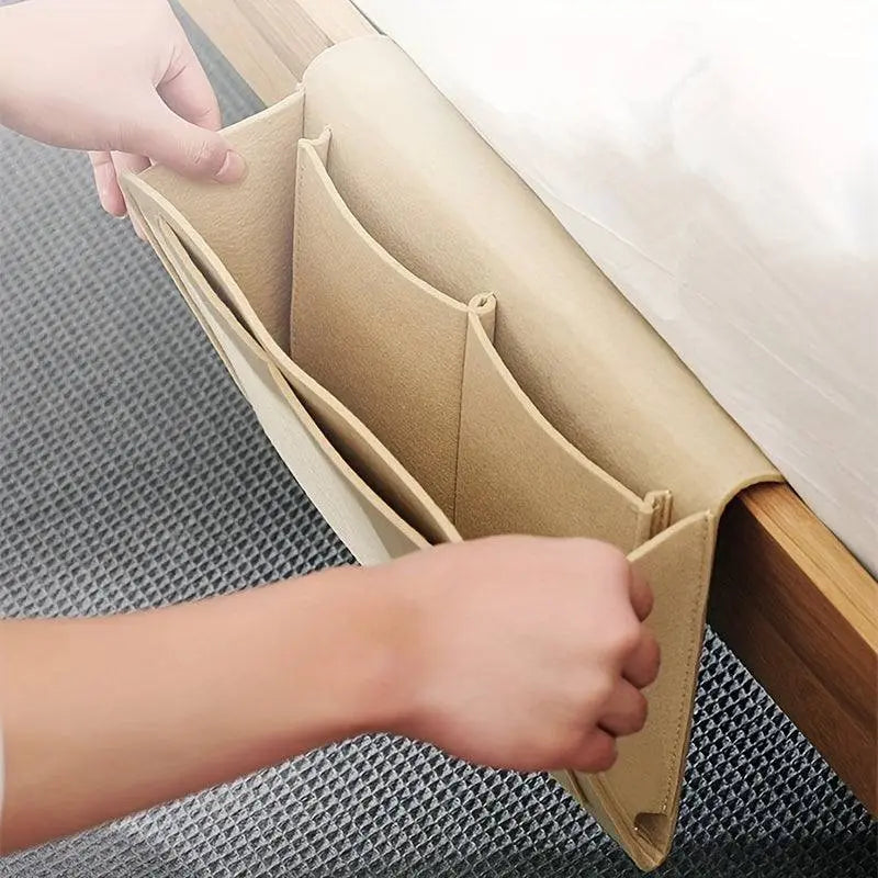 Bedside Felt Hanging Storage Organizer Top Part 