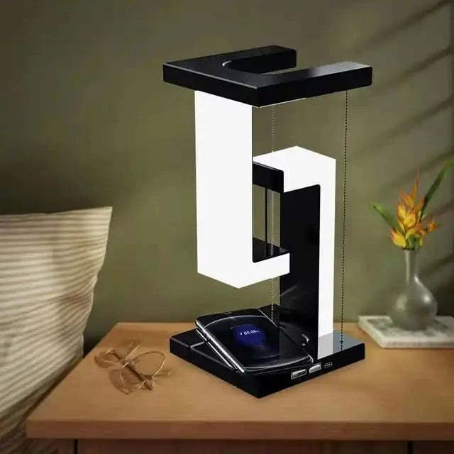 Led Desk Lamp with Wireless Charger, USB charging Port for Home & Office