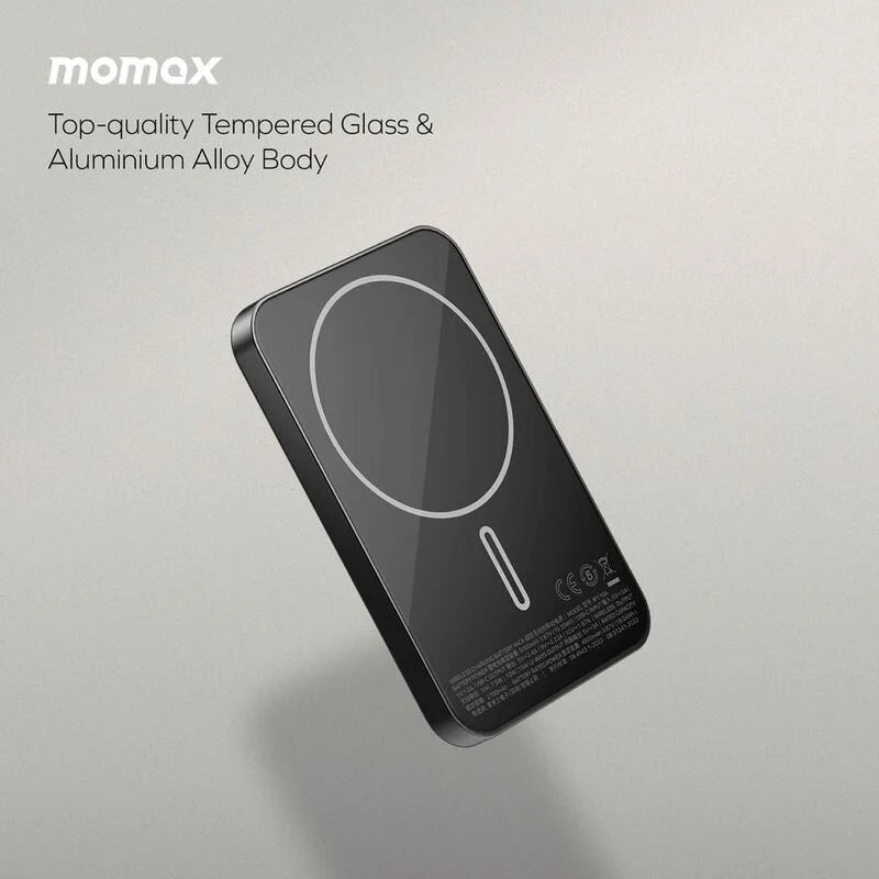 MOMAX Q.Mag X 5000mAh Gen2 15W Ultra Slim MagSafe Wireless Power Bank
